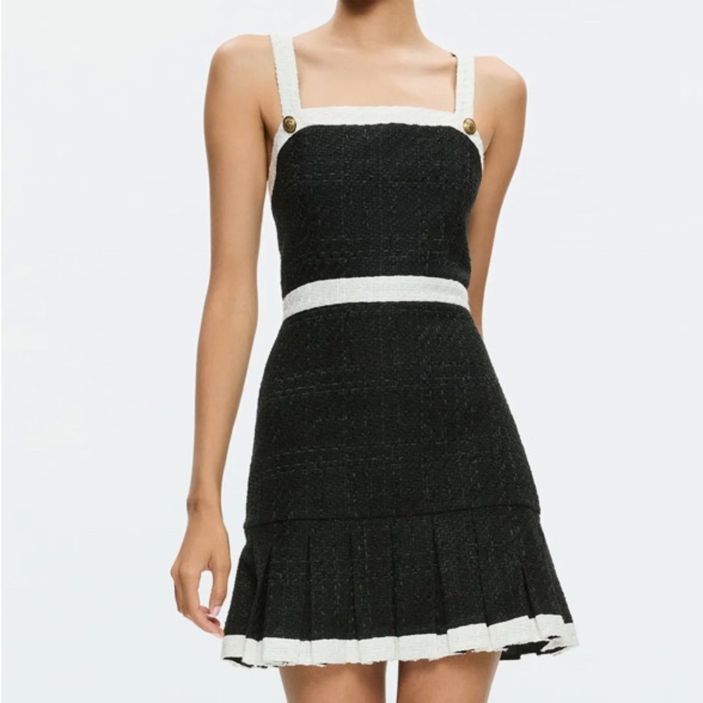 Alice + Olivia Black and White dress